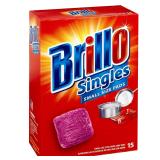 Brillo Red Steel Wool Soap Pads 15-Pack