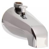 Master Plumber Chrome Bathtub Diverter Spout