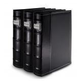 Bellagio-Italia Black DVD CD Storage Binder