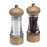 Cole  Mason Wood Salt  Pepper Grinder Set
