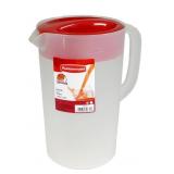 Rubbermaid 1 Gallon Red Pitcher