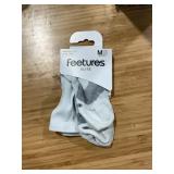 Feetures Used White Elite Ultra Light Socks