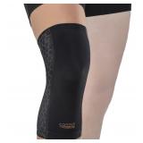 Copper Fit Black Compression Knee Sleeve