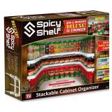 Spicy Shelf Deluxe Stackable Organizer  2-Pc New
