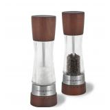 Cole  Mason Wood Adjustable Salt  Pepper Mills