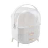 Thinkspace White 2-Drawer Cosmetic Case