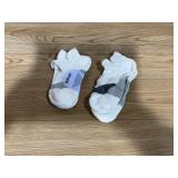 Feetures Athletic Socks White 2 Pair