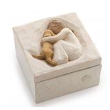 Willow Tree Puppy Dog Keepsake Box 3x3
