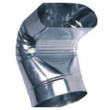 Master Flow 6 in. Oval-To-Round 90 Degree Boot