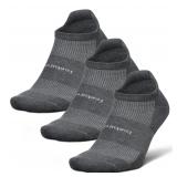 Feetures Max Cushion Ankle Socks XL 3 Pair