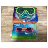Speedo Jr. Wave Watcher Tie-Dye Swim Mask