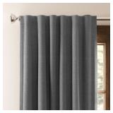 Threshold Blackout Curtains 50x63 Charcoal