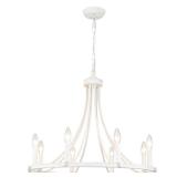 Rustic Farmhouse Chandelier 8-Light