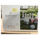 Hearth  Hand Wood Bowling Set