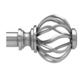 Umbra Gray 66-120 Curtain Rod