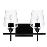 CO-Z 2-Light Vanity Light Matte Black
