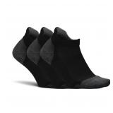 Feetures Running Socks Black L