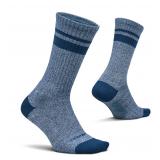 Feetures Mens Max Cushion Crew Socks Large