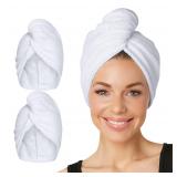 Turbie Twist Lg Hair Towel 2-Pk