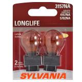 SYLVANIA 3157NA Long Life Bulb 2pk