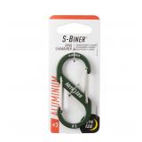Nite Ize S-Biner Dual Carabiner 3 Olive