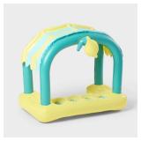 Sun Squad Lemonade Cabana Pool Float