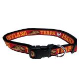 Pets First Maryland Terrapins Dog Collar Med