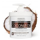 Advanced Clinicals Coconut Body Cream 16 oz