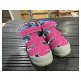Size 1, Sandals Pink, Velcro, Summer Fun!