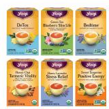 Yogi Herbal Tea Variety Pack 16 Ct 6-Pk