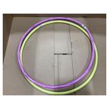 Purple Yellow Hula Hoops