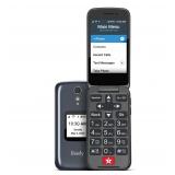 Lively Jitterbug Flip2 Graphite Flip Phone