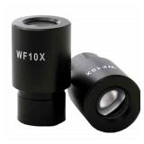 AmScope WF10X Microscope Eyepiece 23mm Pair