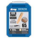 Kreg Micro Pocket-Hole Plugs Paint Grade 65 Ct