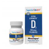 Superior Source Vitamin D3 10000 IU 100 Ct