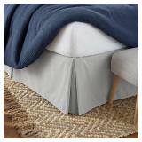 Linen Market Bed Skirt - Ultra Soft Microfiber...