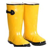 Custom Leathercraft Mens Rain-boots Sz 11