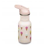 Klean Kanteen Kids Water Bottle 12oz Pink