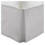 IENJOY HOME Pleated Bed Skirt Queen