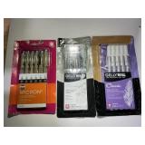 Sakura Gelly Roll  Pigma Micron Pens Assorted