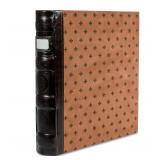 Bellagio-Italia 1 D-Ring Binder Chestnut