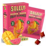 SOLELY Organic Mango Guava Fruit Gummies 1 Box