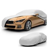 Budge Lite Gray Car Cover Size 3