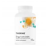THORNE Omega-3  CoQ10 90 Softgels