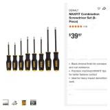 DEWALT MAXFIT 8-Pc Screwdriver Set