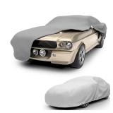 Budge Gray 3-Layer Car Cover for 19 Sedan