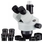 AmScope 3.5X-180X Stereo Microscope Head