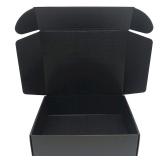 NO.1987 Black Corrugated Shipping Box 15x11