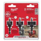 Milwaukee 3-Pc 14 Hole Saw Set
