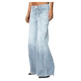Forever 21 Blue Denim Pant Size 4